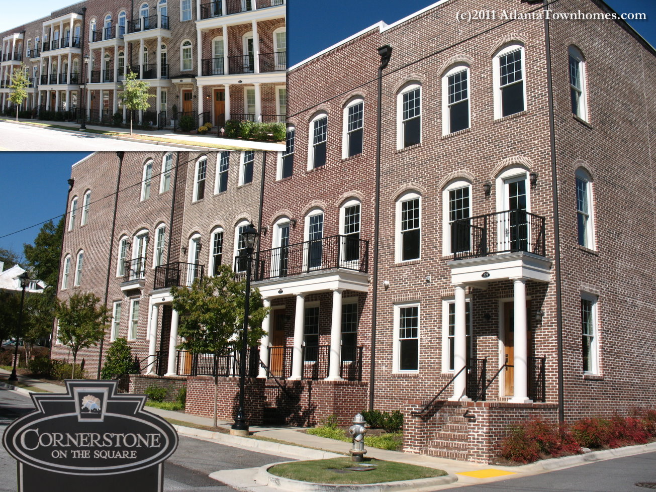 Cornerstone on the Square Townhomes in Lawrenceville