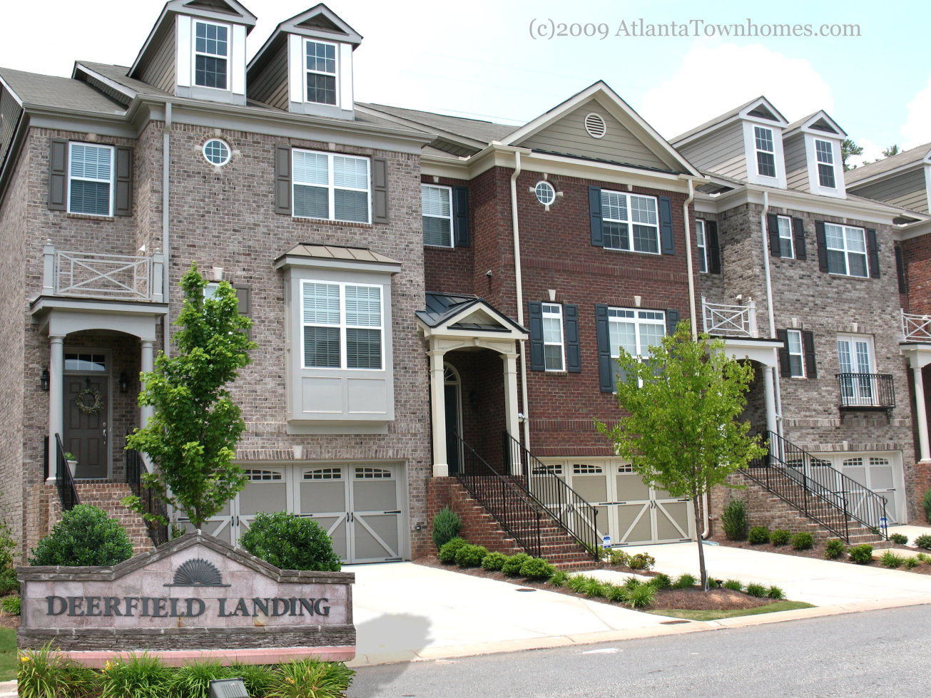 Deerfield Landing Townhomes in Alpharetta, Ga