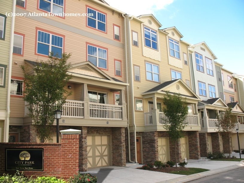 City Park Townhomes in Midtown Atlanta,