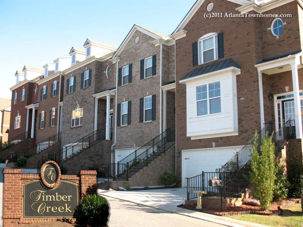 Timber Creek Townhomes in Alpharetta, (Roswell)