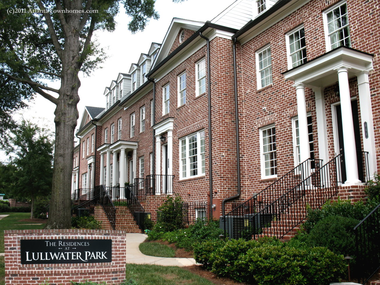 The Residences at Lullwater Park Townhomes in Atlanta,