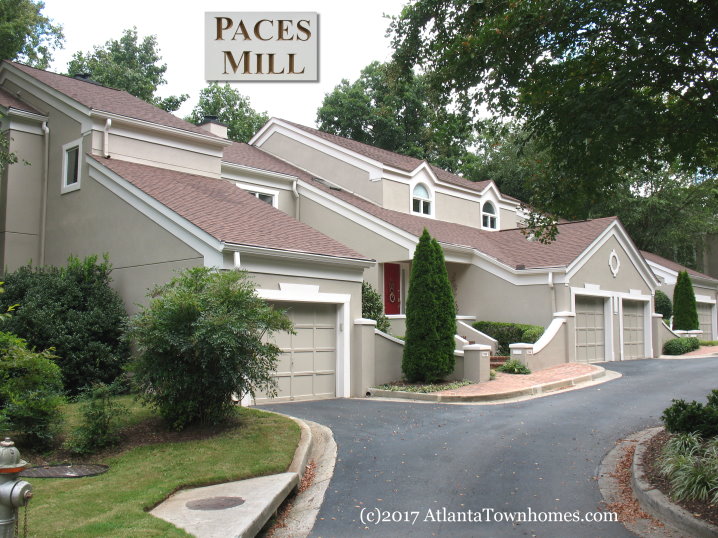 Paces Mill townhomes in ViningsAtlanta,