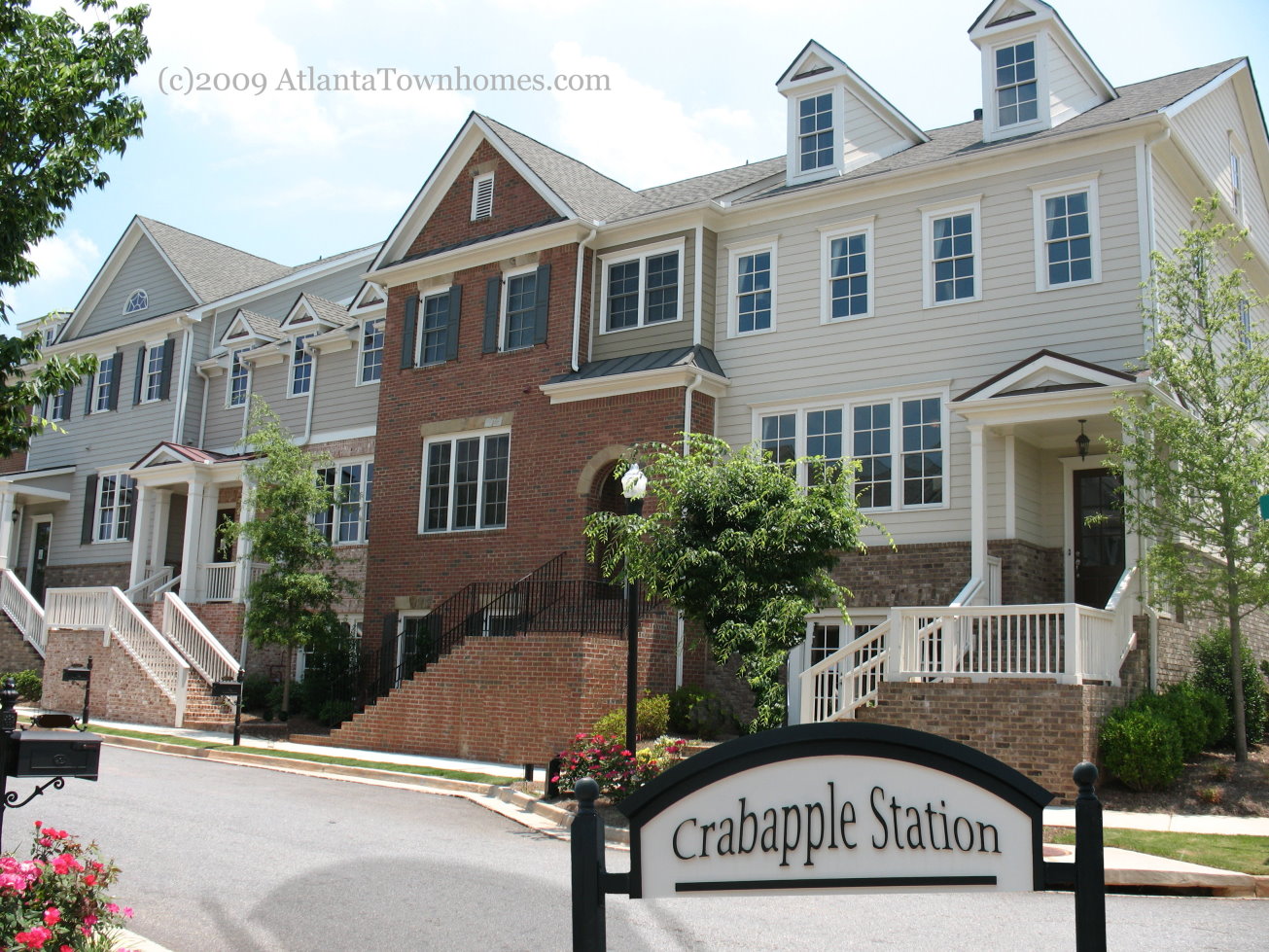 Crabapple Station Townhomes in Milton, Ga (Alpharetta)