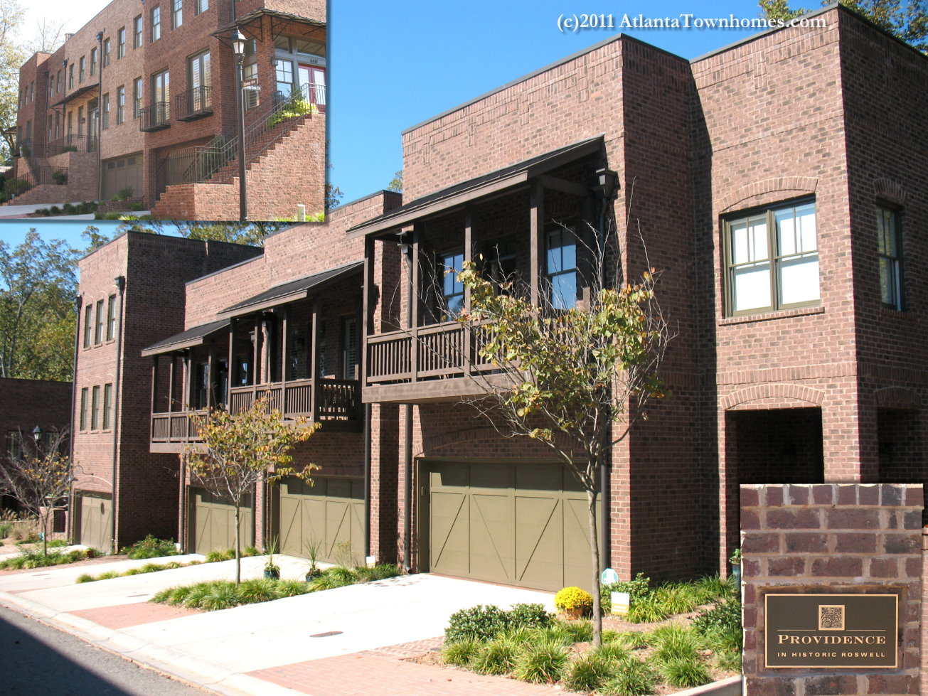 Providence Townhomes in Historic Roswell,
