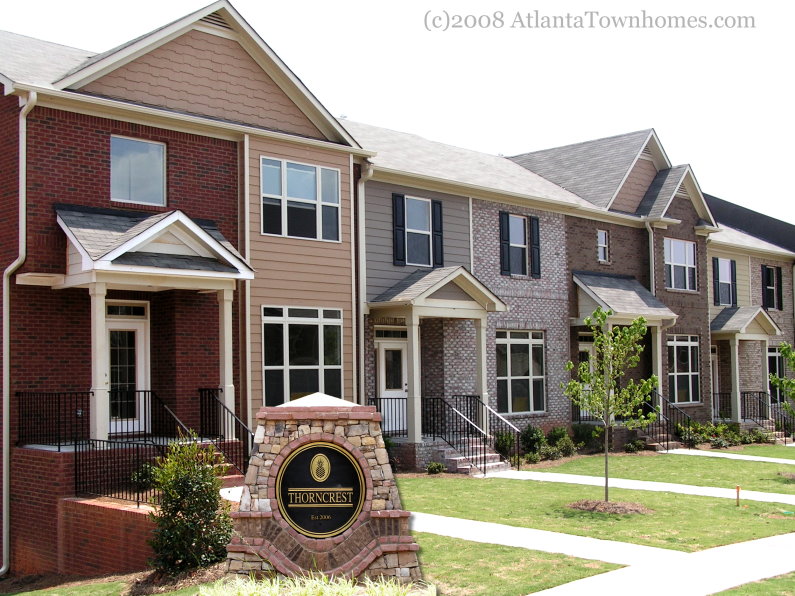 Thorncrest Townhomes in Tucker, GA.