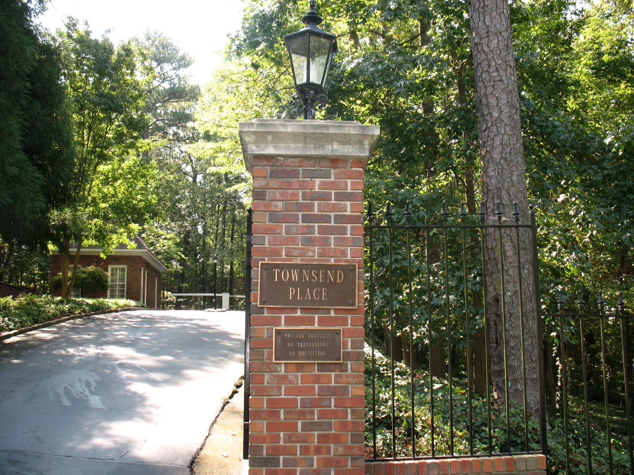 Townsend Place Townhomes in Buckhead Atlanta, GA.
