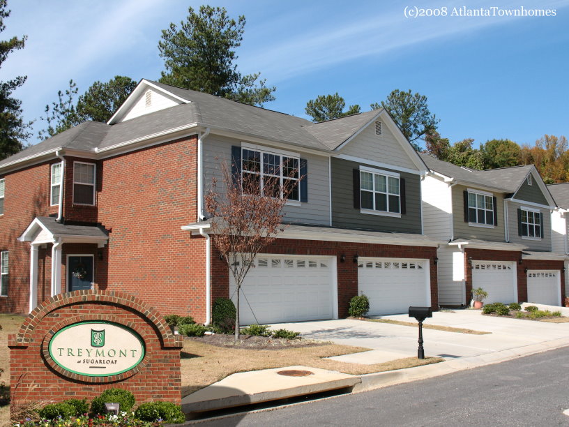 Treymont at Sugarloaf Townhomes in Lawrenceville, GA.