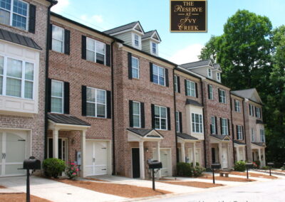 reserve at ivy creek townhomes in buford ga 55a