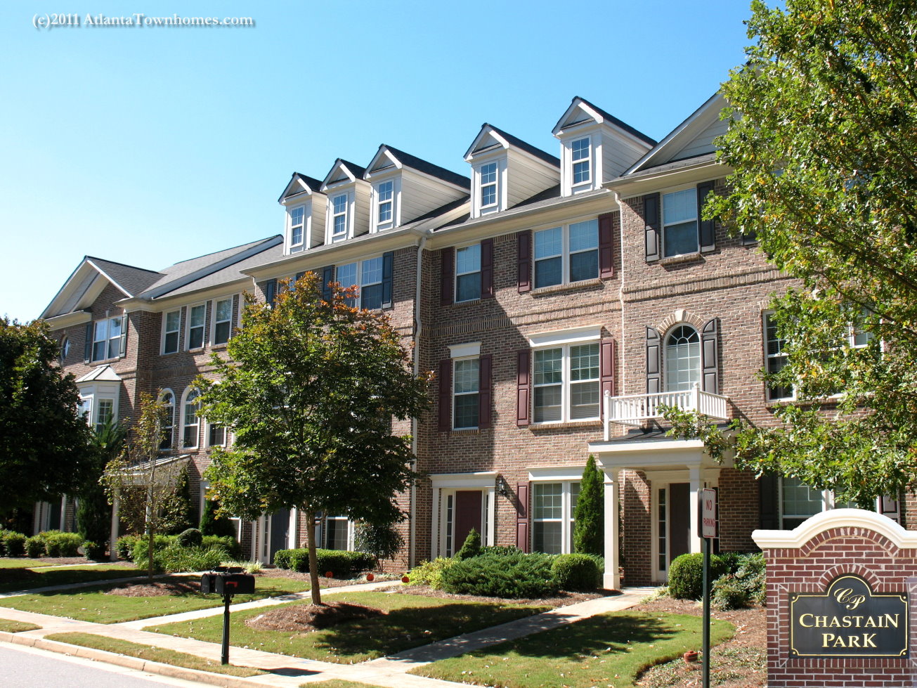 Chastain Park Townhomes in Kennesaw, GA.