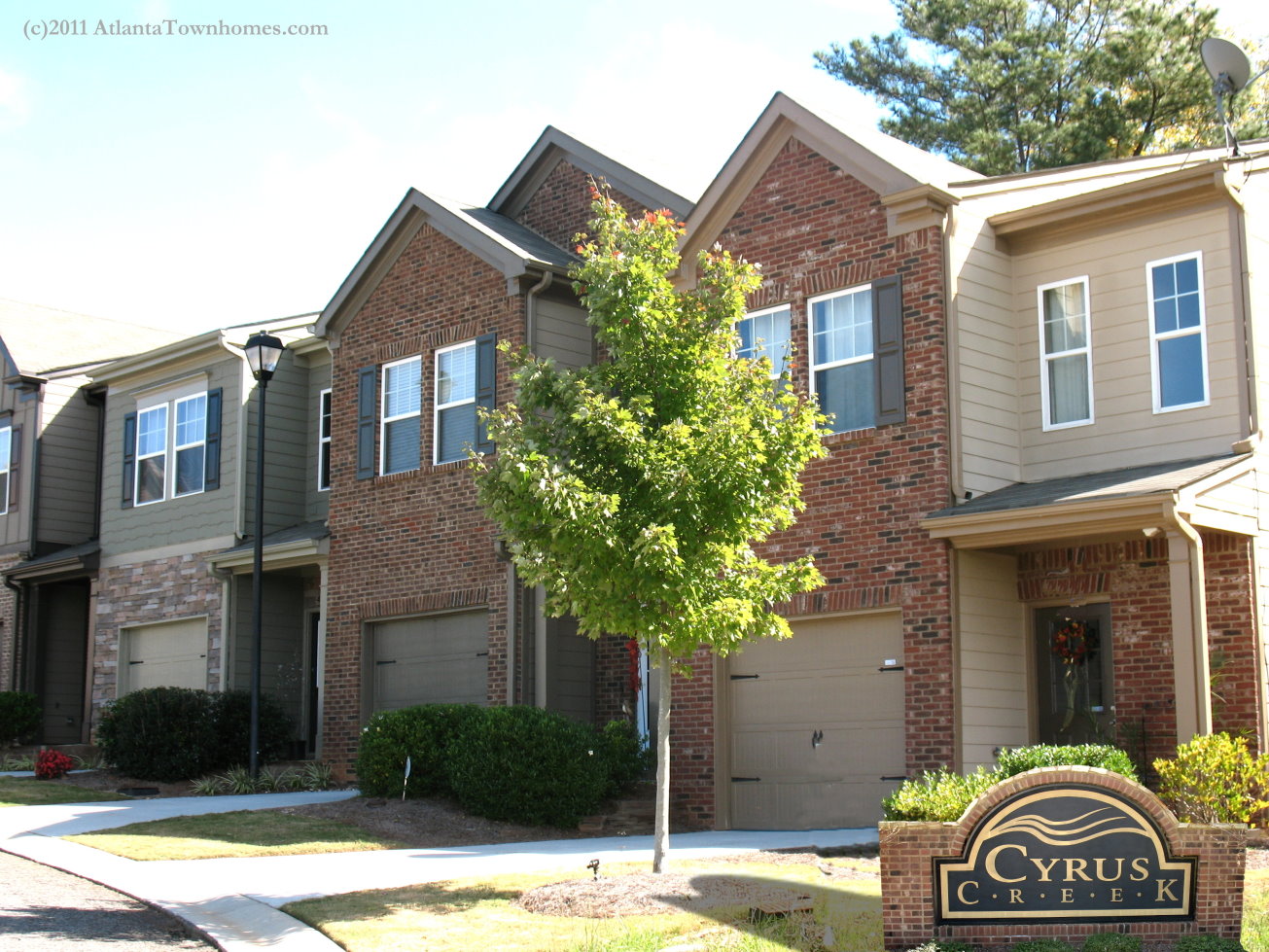 Cyrus Creek Townhomes for sale in Kennesaw, GA