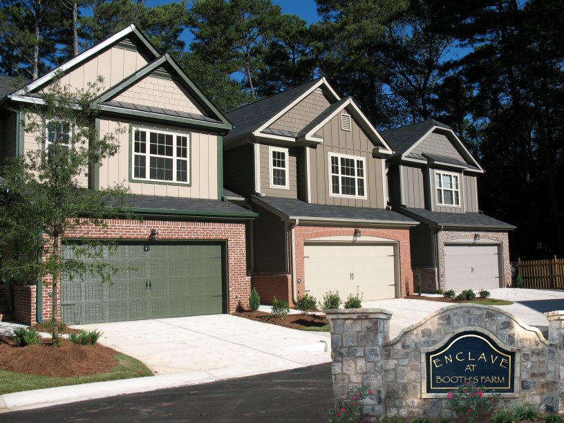 The Enclave at Booths Farm Townhomes in Marietta,