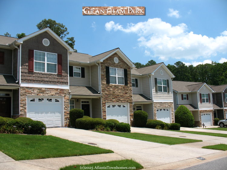 grantham park townhomes in acworth ga 2a