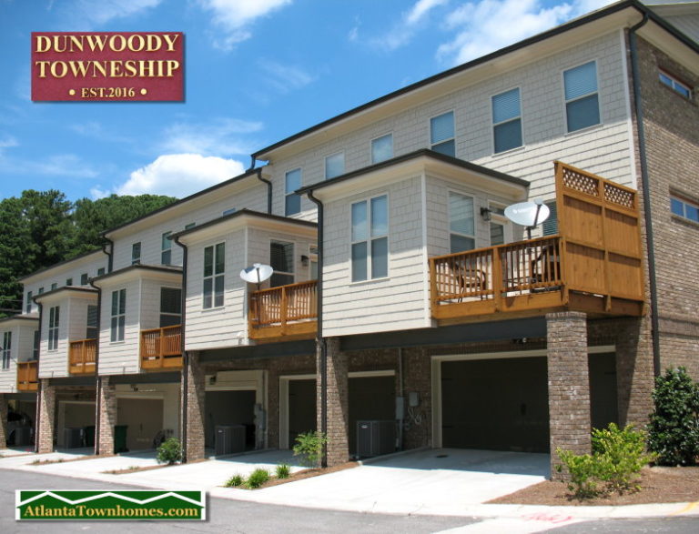 Dunwoody Towneship Townhomes in Dunwoody, GA. For sale
