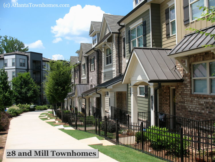 28 and mill townhomes woodstock 3a