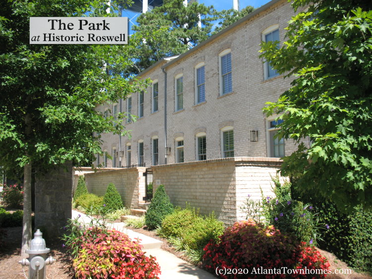 the park at historic roswell townhomes 2a