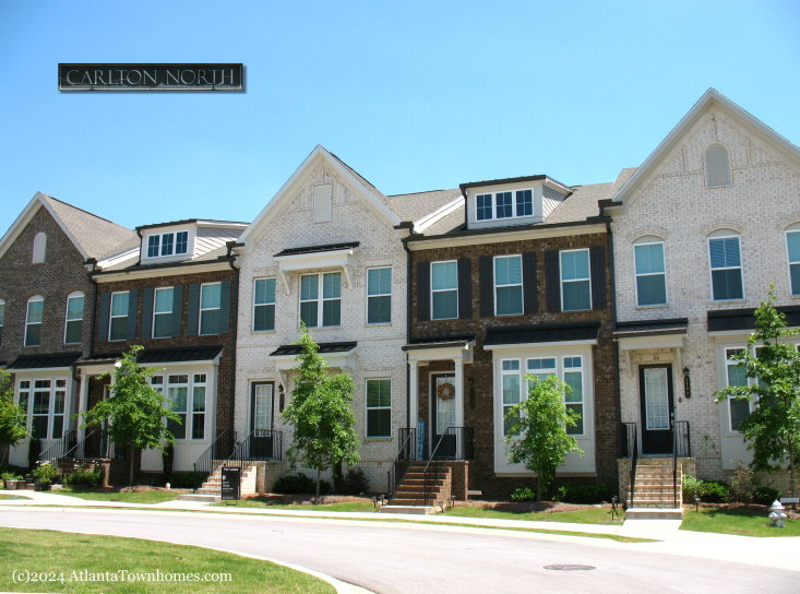 carlton north townhomes in sugar hill 4a