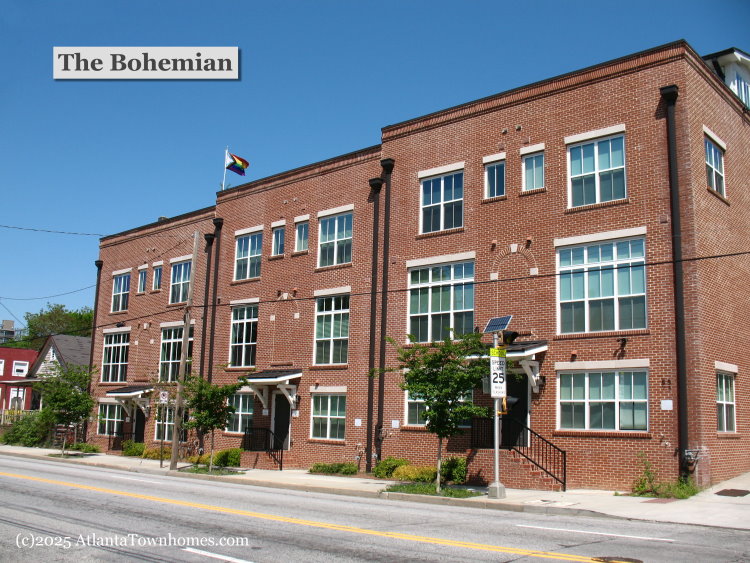 the bohemian townhomes in atlanta 2a