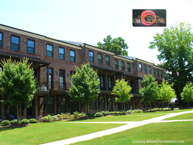 the reserve at olde towne townhomes in marietta 3a