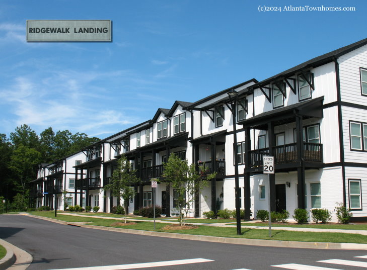ridgewalk landing townhomes in woodstock ga 52a
